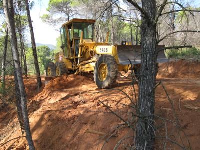 Travaux forestiers à Bédarieux — entreprise Jean Roger
